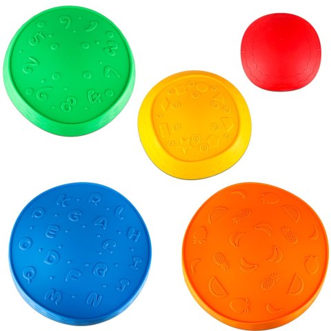 Ścieżka sensoryczna kamienie rzeczne do treningu równowagi podłoga to lawa gra 5szt Kik Sp. z o. o. Sp. k.