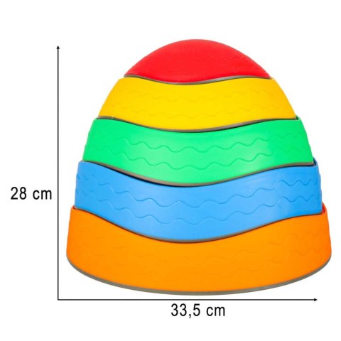 Ścieżka sensoryczna kamienie rzeczne do treningu równowagi podłoga to lawa gra 5szt Kik Sp. z o. o. Sp. k.