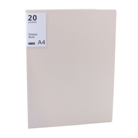 Teczka Z Koszulkami Album Ofertowy 20 Stron A4 Beżowa LEAN