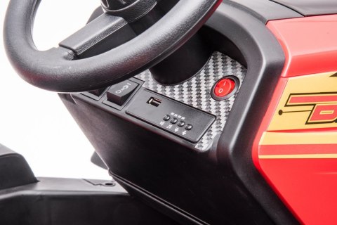 Traktor Na Akumulator BLT-206 Czerwony LEAN CARS