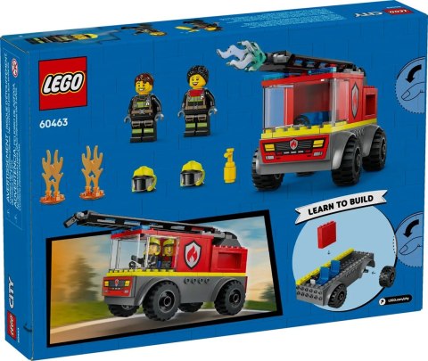 LEGO City 60463 - Wóz strażacki z drabiną