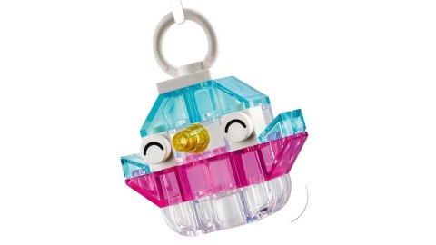 LEGO Classic 11040 - Magiczny zestaw z przezroczystymi klockami