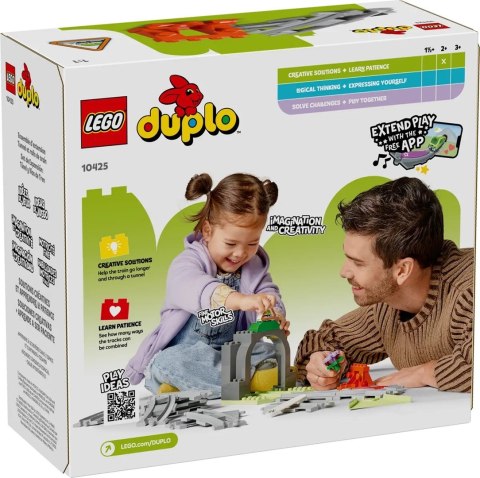LEGO Duplo 10425 - Tunel i tory kolejowe (zestaw rozszerzający)