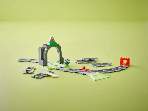 LEGO Duplo 10425 - Tunel i tory kolejowe (zestaw rozszerzający)