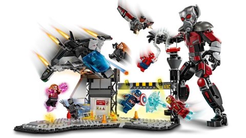 LEGO Marvel Super Heroes 76314 - Kapitan Ameryka: Wojna bohaterów - bitwa