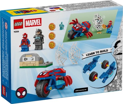 LEGO Marvel 11206 - Spidey na motocyklu kontra Rhino