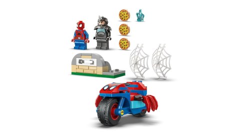 LEGO Marvel 11206 - Spidey na motocyklu kontra Rhino