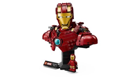 LEGO Marvel 76327 - Popiersie Iron Mana MK4
