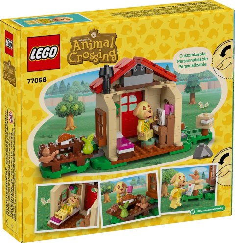 LEGO Animal Crossing 77058 - Przytulny dom Goldie