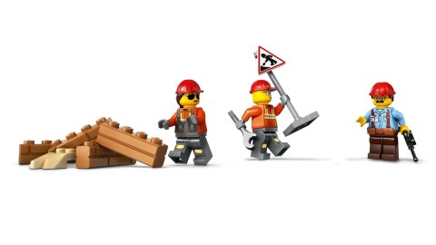 LEGO City 60466 - Żółty buldożer z ładowarką