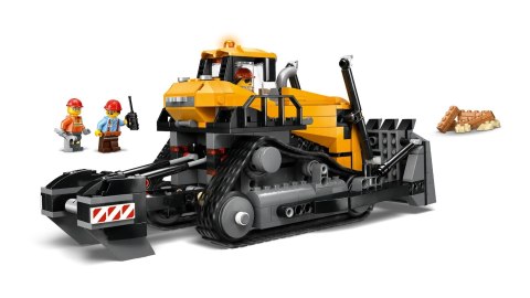 LEGO City 60466 - Żółty buldożer z ładowarką