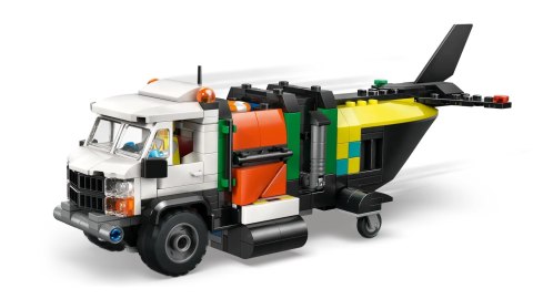 LEGO City 60505 - Zestaw z samolotem, ciężarówką serwisową i poduszkowcem
