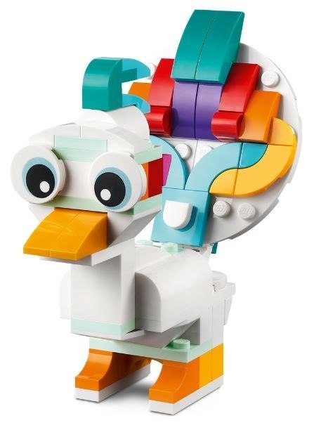 LEGO Creator 3w1 31140 - Magiczny jednorożec