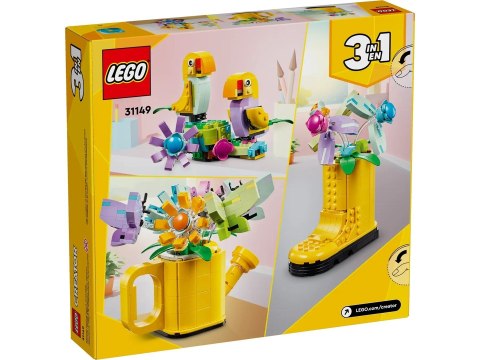 LEGO Creator 3w1 31149 - Kwiaty w konewce