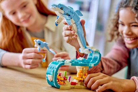 LEGO Creator 3w1 31385 - Zwierzęta morskie: piękny delfin