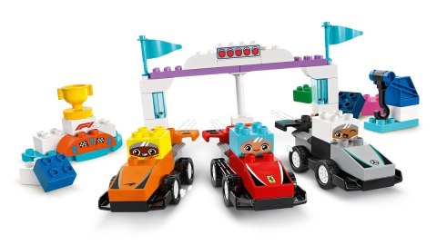 LEGO Duplo 10445 - Bolidy i kierowcy F1