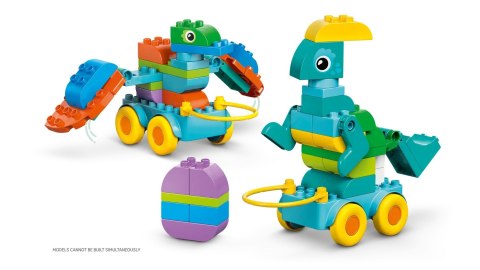 LEGO Duplo 3w1 10451 - Dinozaury na kółkach