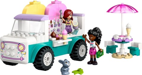 LEGO Friends 42644 - Furgonetka z lodami w mieście Heartlake
