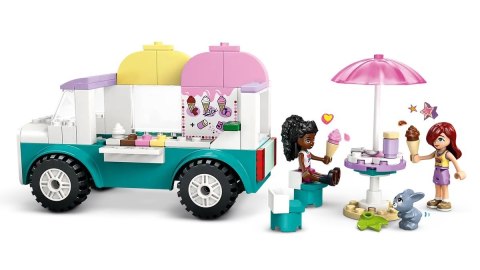LEGO Friends 42644 - Furgonetka z lodami w mieście Heartlake
