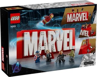LEGO Marvel Super Heroes 76313 - Logo MARVEL z minifigurkami