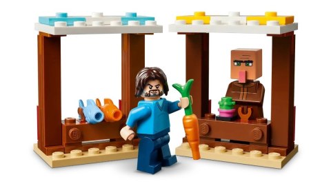 LEGO Minecraft 21273 Atak balonowego Ghasta na wioskę