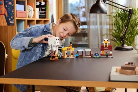 LEGO Minecraft 21273 Atak balonowego Ghasta na wioskę