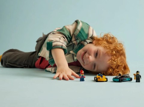 LEGO City 60400 - Gokarty i kierowcy wyścigowi