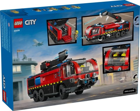 LEGO City 60499 - Lotniskowy wóz strażacki