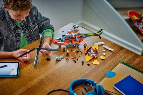 LEGO City 60503 - Helikopter straży przybrzeżnej