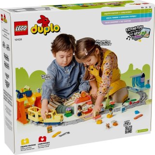 LEGO DUPLO 10428 Duży interaktywny pociąg miejski