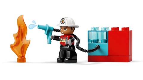 LEGO DUPLO TOWN 10473 Wóz strażacki z wężem i strażakiem