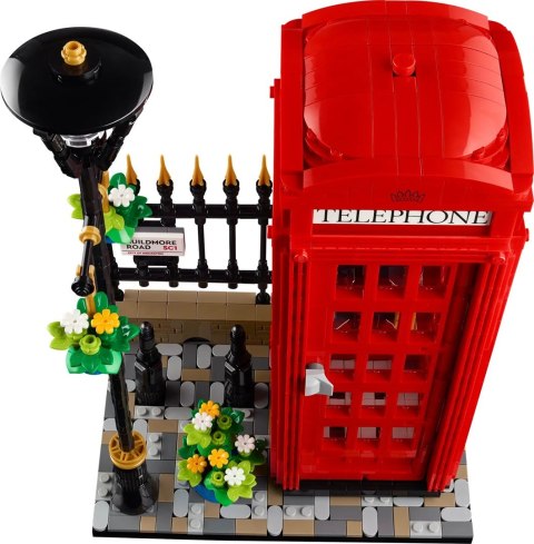LEGO Ideas 21347 - Czerwona londyńska budka telefoniczna
