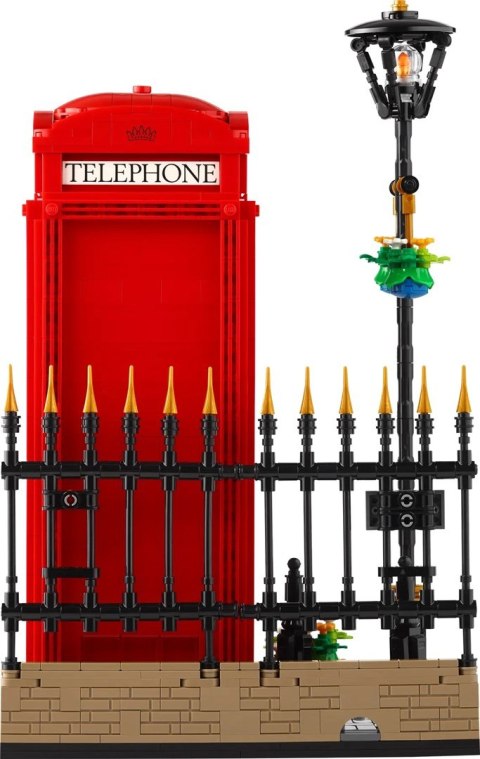LEGO Ideas 21347 - Czerwona londyńska budka telefoniczna