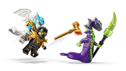 LEGO NINJAGO 71854 Cole's Mission Mech and Dragon Zane