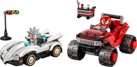 LEGO Sonic 77118 Srebrny samochód vs. monster car Knucklesa