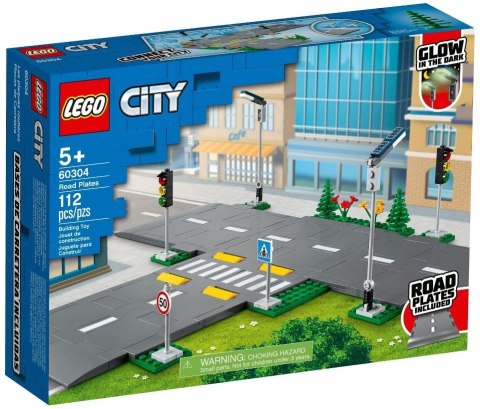 LEGO City 60304 - Płyty drogowe