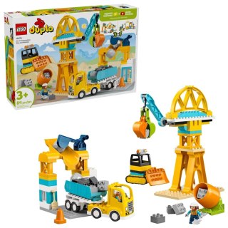 LEGO DUPLO TOWN 3w1 10476 Plac budowy i pojazdy