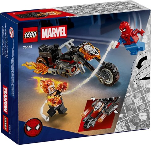 LEGO Marvel 76335 - Spider-Man kontra Ghost Rider na motocyklu