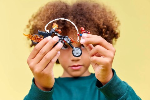 LEGO Marvel 76335 - Spider-Man kontra Ghost Rider na motocyklu