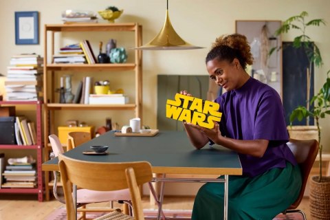 LEGO Star Wars 75407 Logo Star Wars zbudowane z klocków