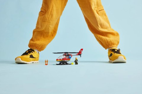 LEGO City 60411 - Strażacki helikopter ratunkowy