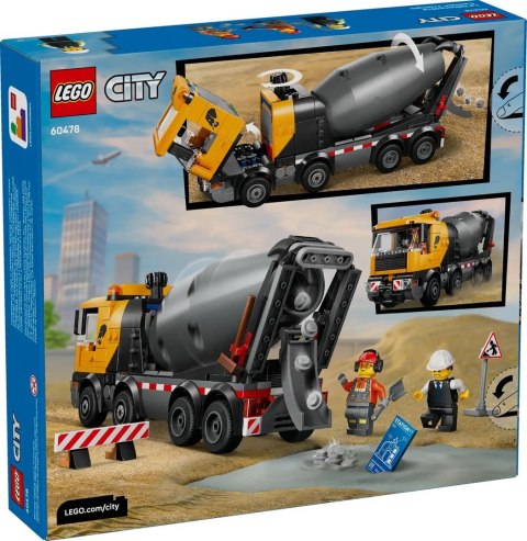 LEGO City 60478 - Betoniarka