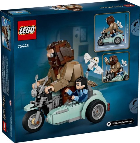 LEGO HARRY POTTER 76443 Przejażdżka motocyklowa Hagrida i Harry'ego (WYPRZEDAŻ)