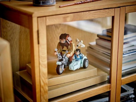 LEGO HARRY POTTER 76443 Przejażdżka motocyklowa Hagrida i Harry'ego (WYPRZEDAŻ)