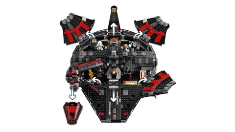 LEGO Star Wars 75389 Mroczny Sokół Millennium