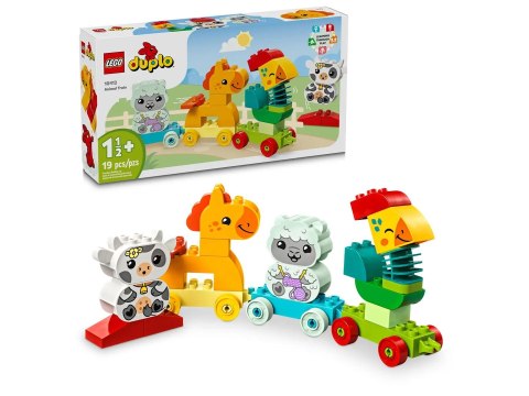 LEGO Duplo 10412 - Pociąg ze zwierzątkami