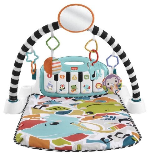 Mattel Fisher Price Mata edukacyjna z pianinkiem HWY57