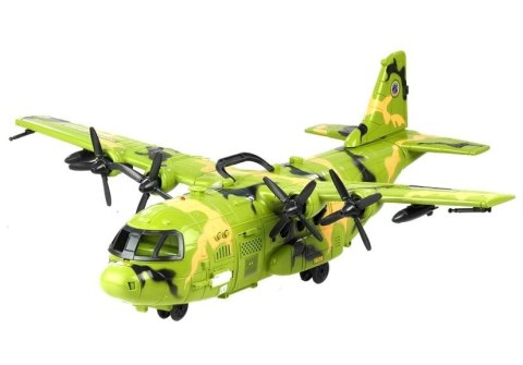 Ogromny Samolot Wojskowy Militarny Figurki 64 cm LEAN Toys