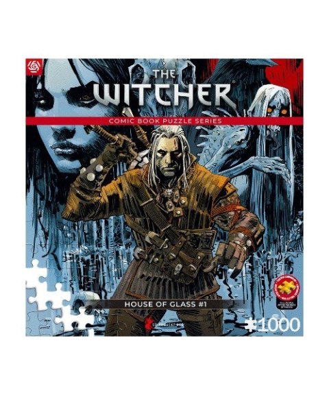 Puzzle Good Loot Comic Book: The Witcher (Wiedźmin) House of Glass 1000 elementów
