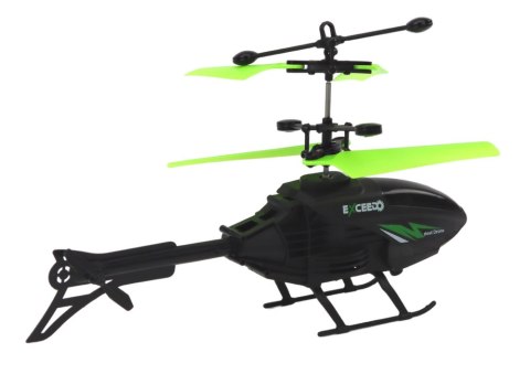 Helikopter Sterowany Dłonią Opaska Czarno-Zielony LEAN Toys